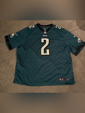 Nike Philadelphia Eagles Jalen Hurts Football Rare Rookie Number Jersey 4XL
